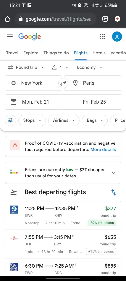 How to Use Google Flights to Find Cheap Flights in 2023 | Parker Marker