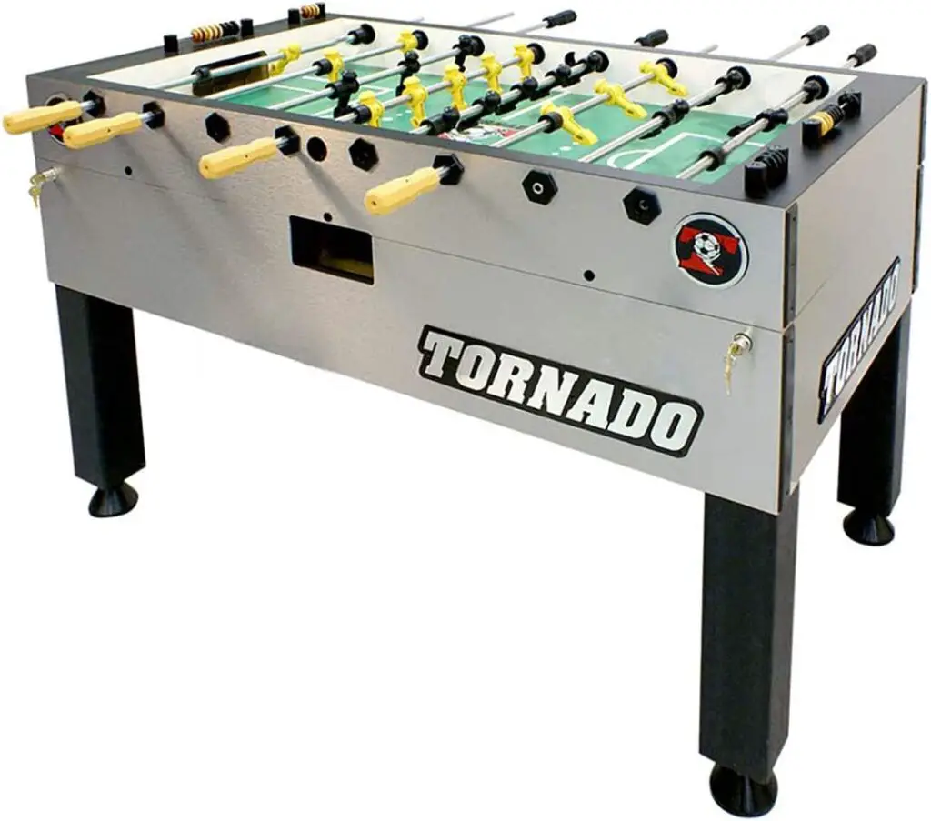 Tornado Tournament 3000 Foosball Table - Made in The USA - Commercial Tournament Quality for The Home - Made by Valley Dynamo - Incredible Table Soccer Game