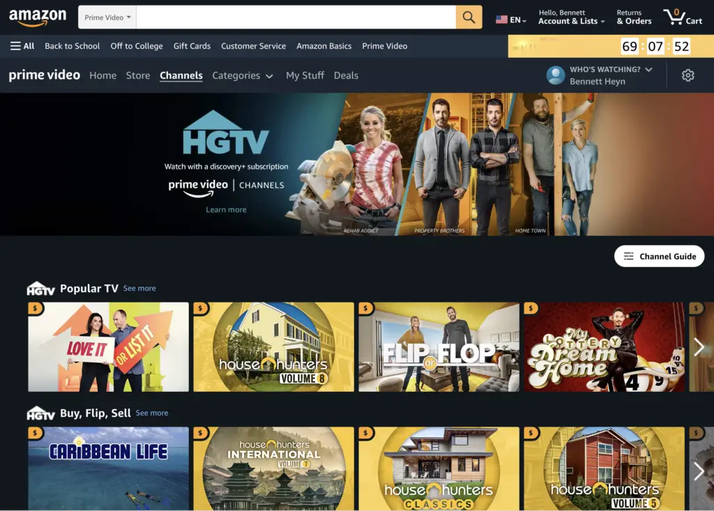 Is HGTV Free On Amazon Prime? | Parker Marker