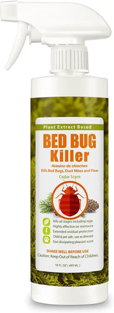 Bed Bug Killer 16 oz EcoVenger by EcoRaider, 100% Kill Efficacy, Bedbugs & Mites, Kills Eggs & The Resistant, Lasting Protection, USDA BIO-Certified...