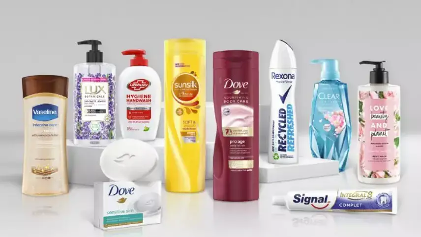Different Health Care Products placed for photography
