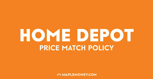 Home depot price match policy
