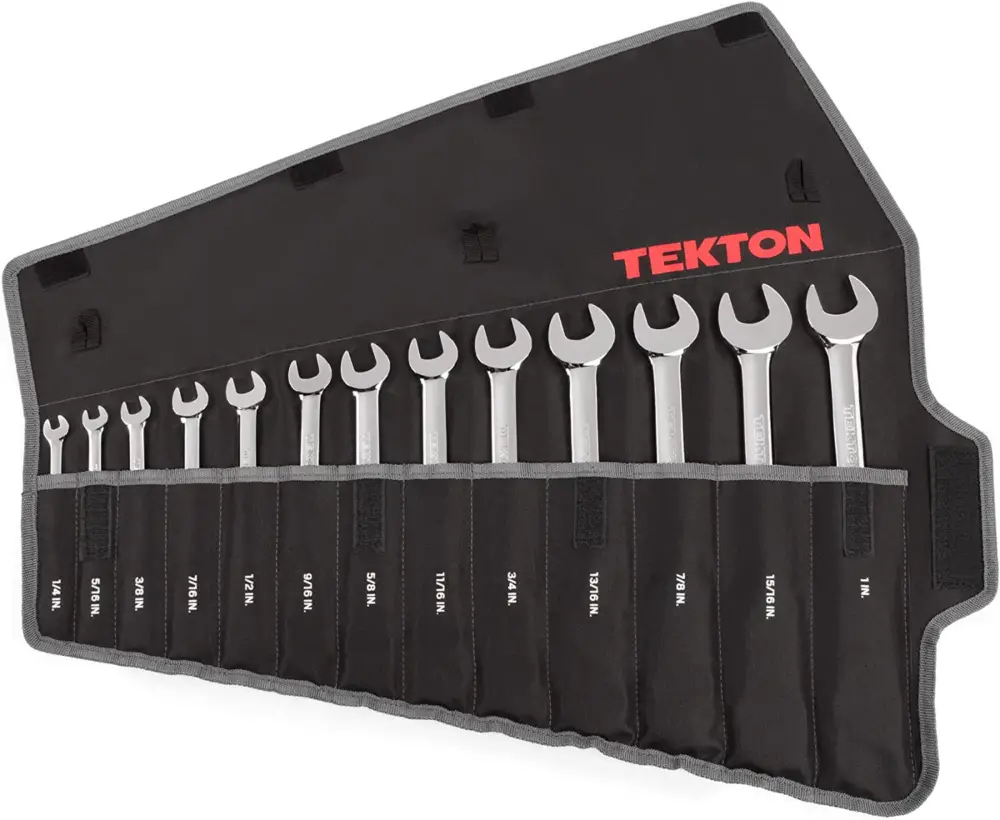 TEKTON WRN53091 Ratcheting Combination Wrench Set